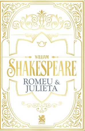 capa do livro Romeu e Julieta, Shakespeare