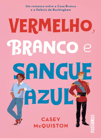 Capa de vermelho, branco e sangue azul