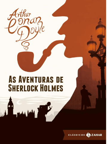 Capa de As Aventuras de Sherlock Holmes